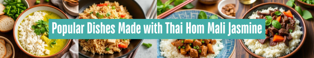 Dishes to Make with Thai Hom Mali Jasmine Rice
