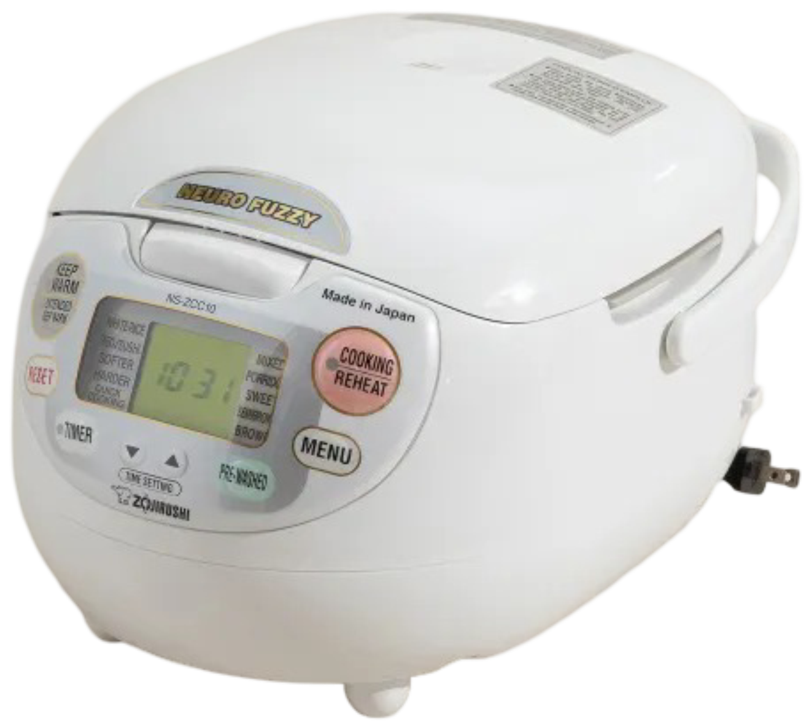 Zojirushi Neuro Fuzzy Rice Cooker